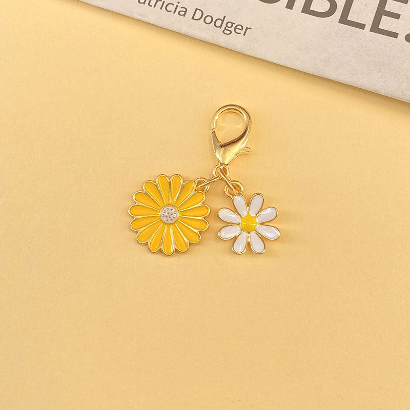 Tem Amazon Xiyin Daisy Oil Drop Fruit Cherry Keychain