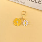 Tem Amazon Xiyin Daisy Oil Drop Fruit Cherry Keychain