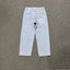 ADWYSD Graphic Print Denim Jeans - Light Blue