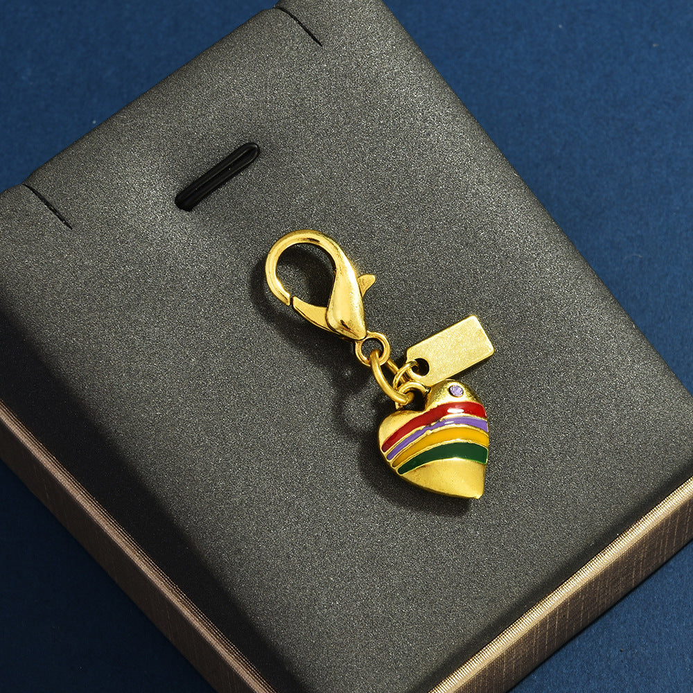 New Cherry Love Small Pendant Keychain