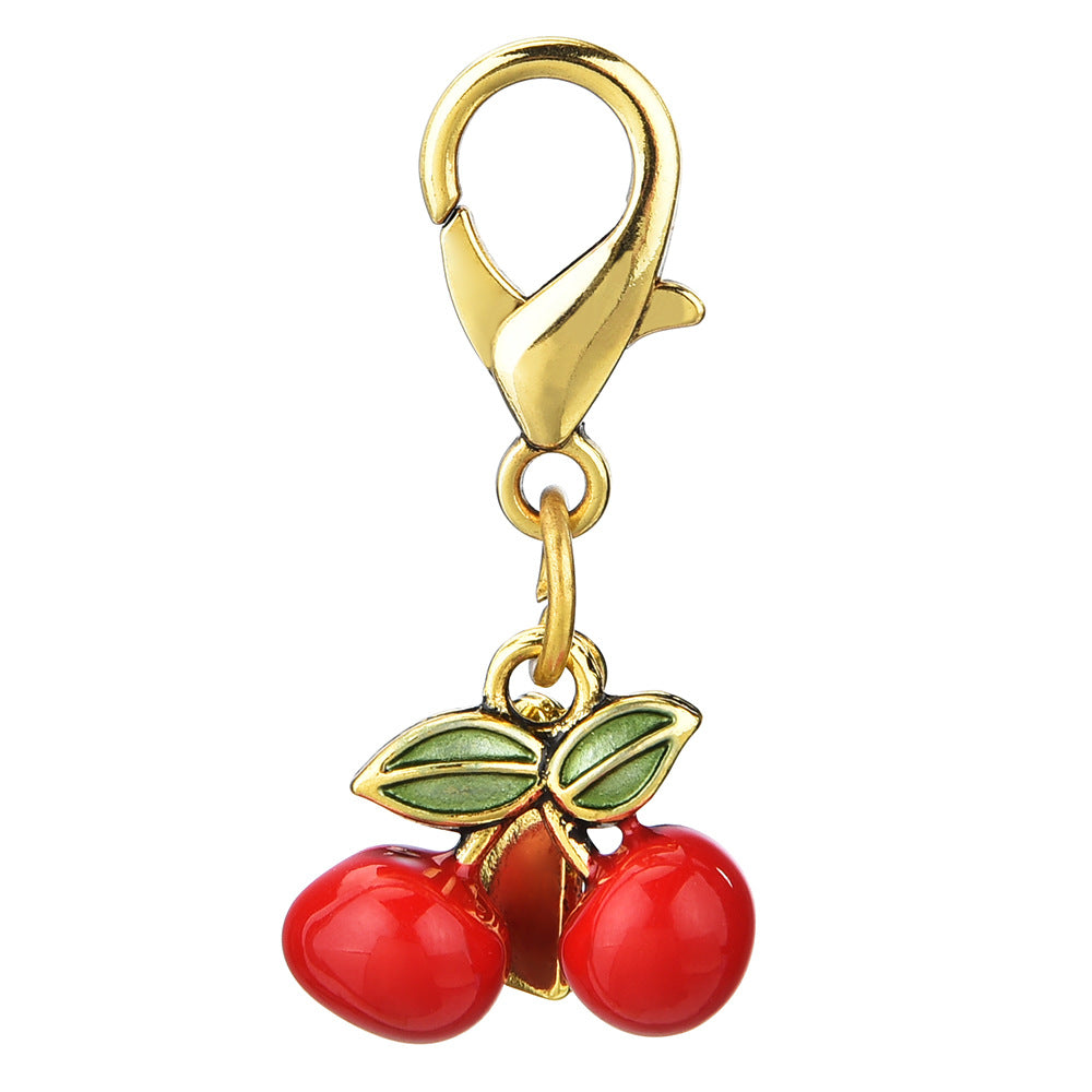 New Cherry Love Small Pendant Keychain