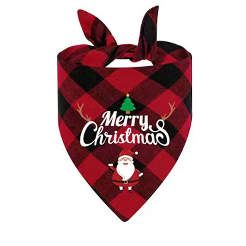 New European And American Pet Triangle Scarf
