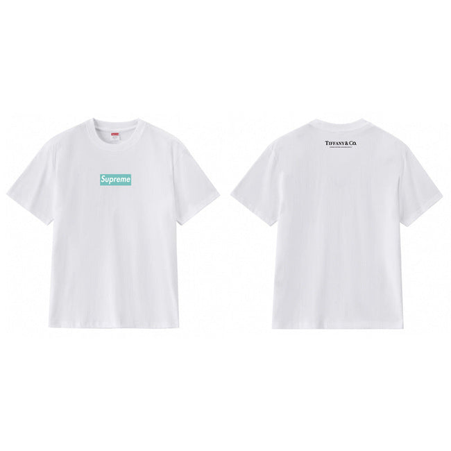 Supreme × Tiffany & Co. Box Logo Tee – White Hover Image