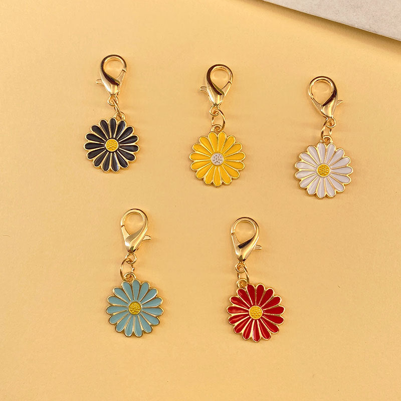 Tem Amazon Xiyin Daisy Oil Drop Fruit Cherry Keychain