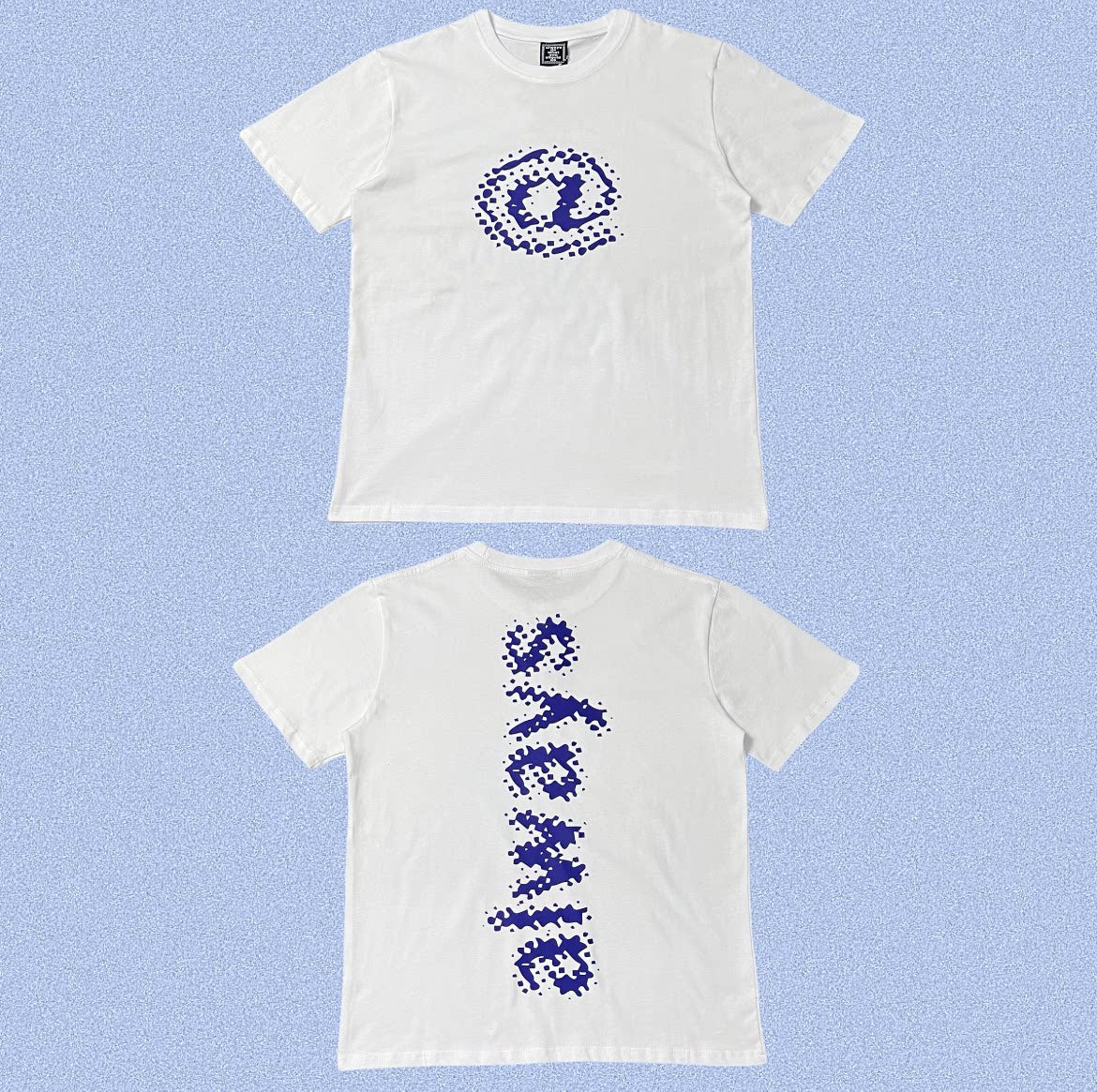 ADWYSD White @ Symbol Double‑Sided Tee