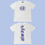 ADWYSD White @ Symbol Double‑Sided Tee