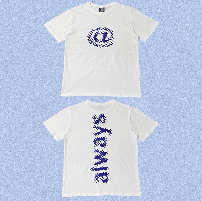 ADWYSD White @ Symbol Double‑Sided Tee Hover Image