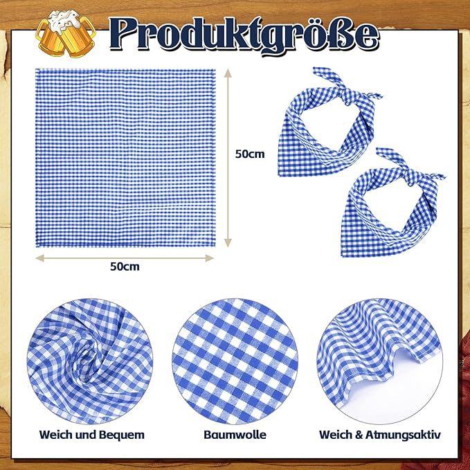 Plaid Saliva Towel