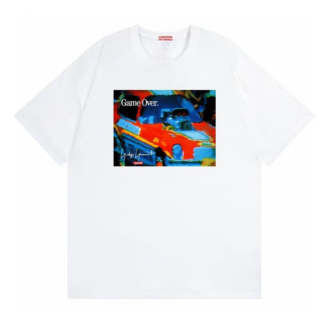 Supreme × Yohji Yamamoto “Game Over” Tee – White Hover Image