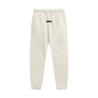 Fog autumn/winter hoodie, sweatpants, long pants with fleece hoodie, versatile letter essentials, loose and trendy ins top (46)
