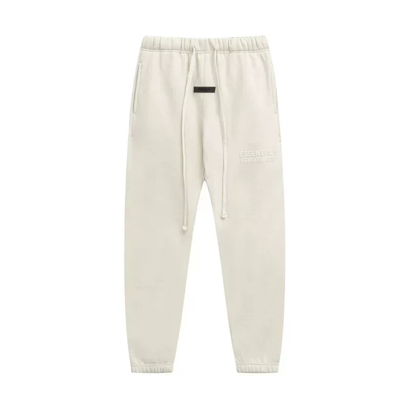 Fog autumn/winter hoodie, sweatpants, long pants with fleece hoodie, versatile letter essentials, loose and trendy ins top (46)