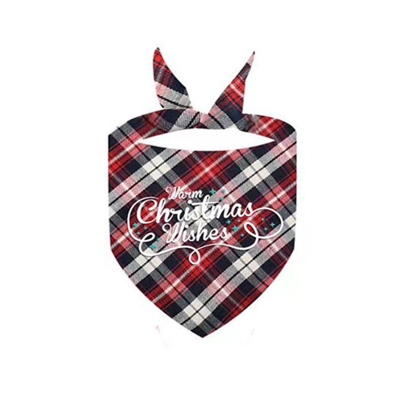 New European And American Pet Triangle Scarf
