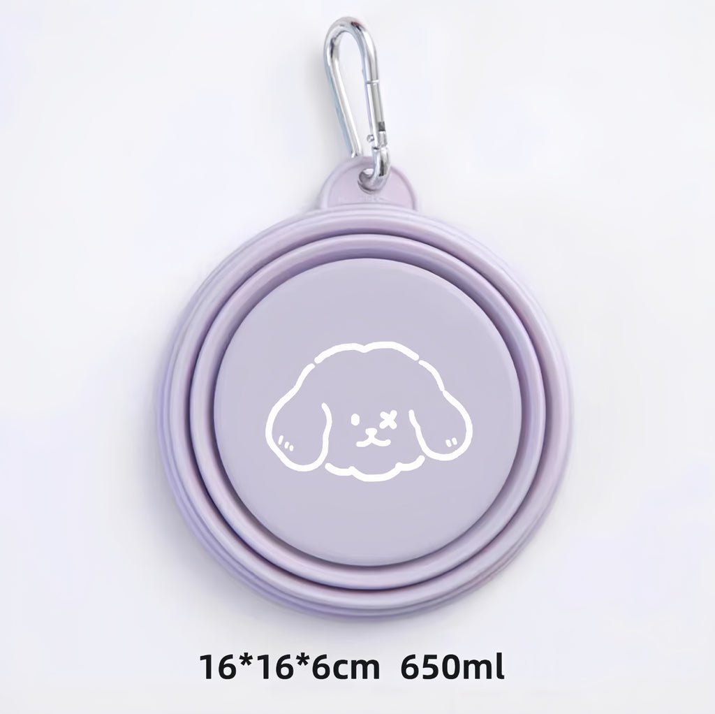 Pet Outing Folding Bowl