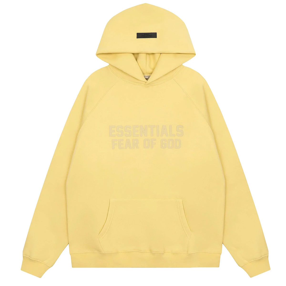 FOG double line heavyweight high street trendy brand hooded sweatshirt with plush loose sweatshirt jacket suitable for men and women, youthful and popular style (38)