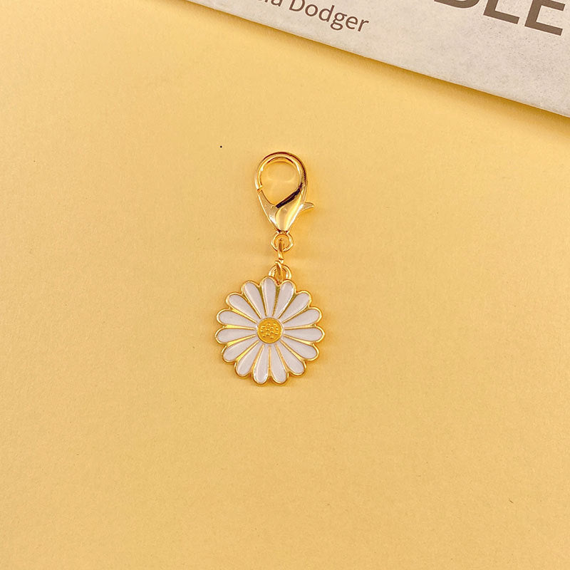 Tem Amazon Xiyin Daisy Oil Drop Fruit Cherry Keychain