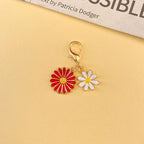 Tem Amazon Xiyin Daisy Oil Drop Fruit Cherry Keychain