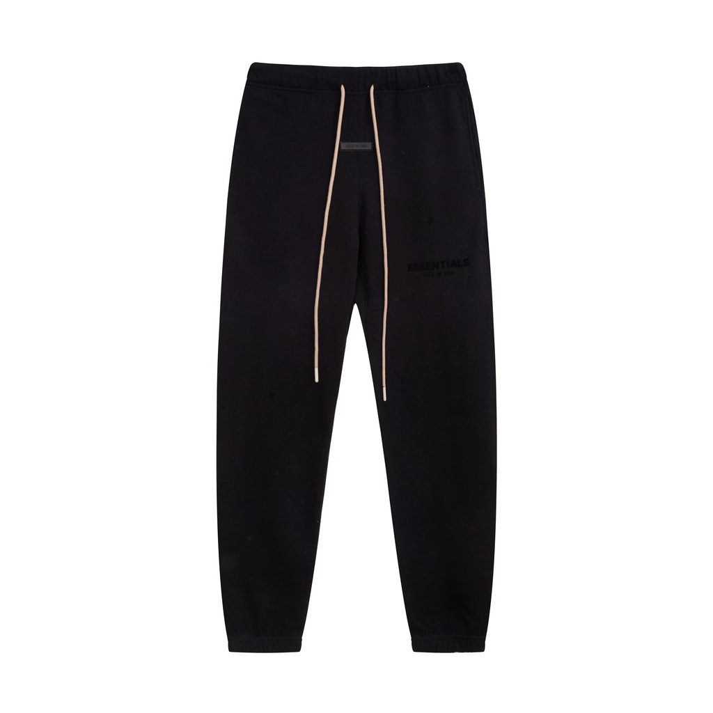 Fog autumn/winter hoodie, sweatpants, long pants with fleece hoodie, versatile letter essentials, loose and trendy ins top (55)