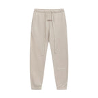 Fog autumn/winter hoodie, sweatpants, long pants with fleece hoodie, versatile letter essentials, loose and trendy ins top (45)