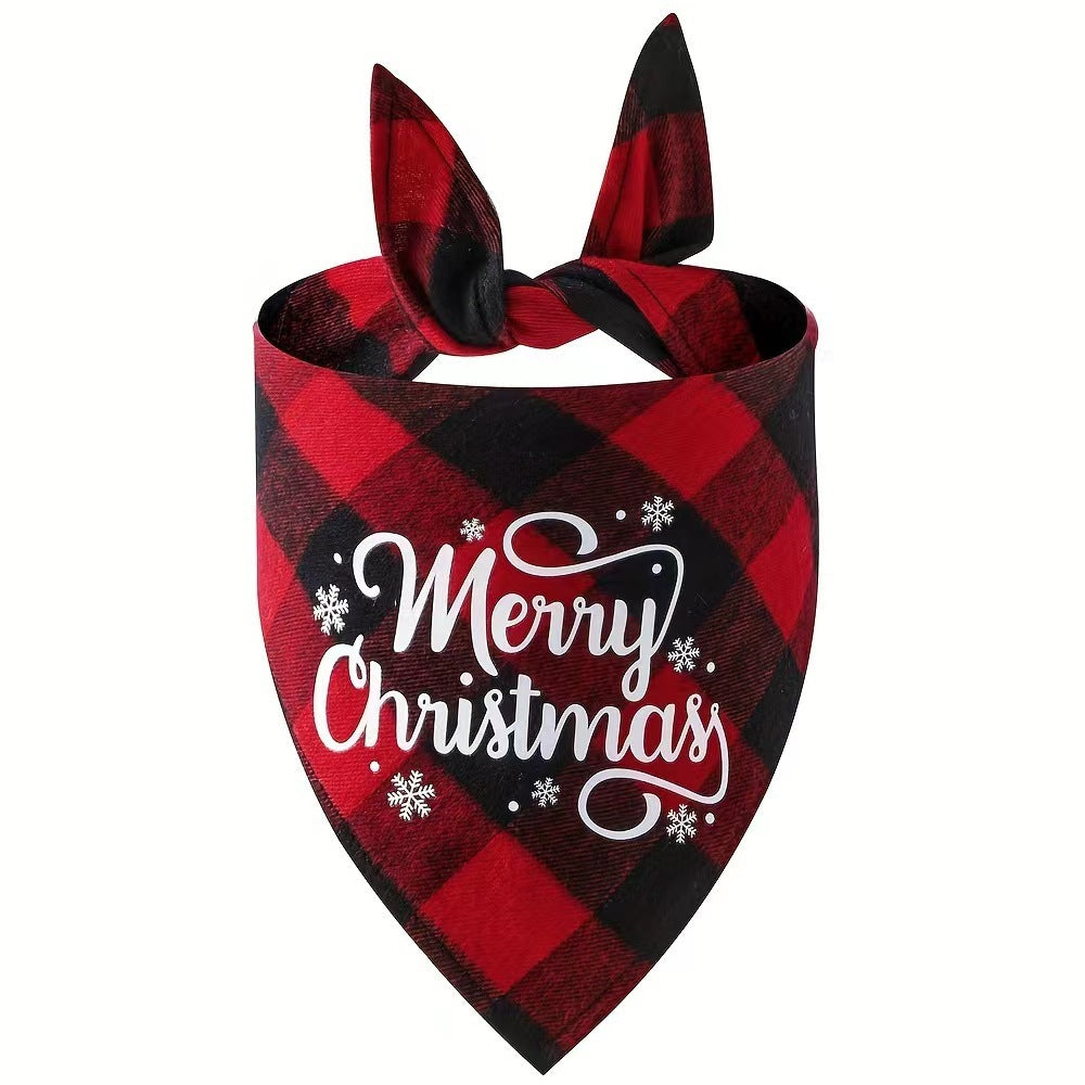 New European And American Pet Triangle Scarf