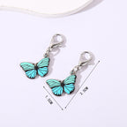Fashion Colorful Butterfly Lobster Clasp