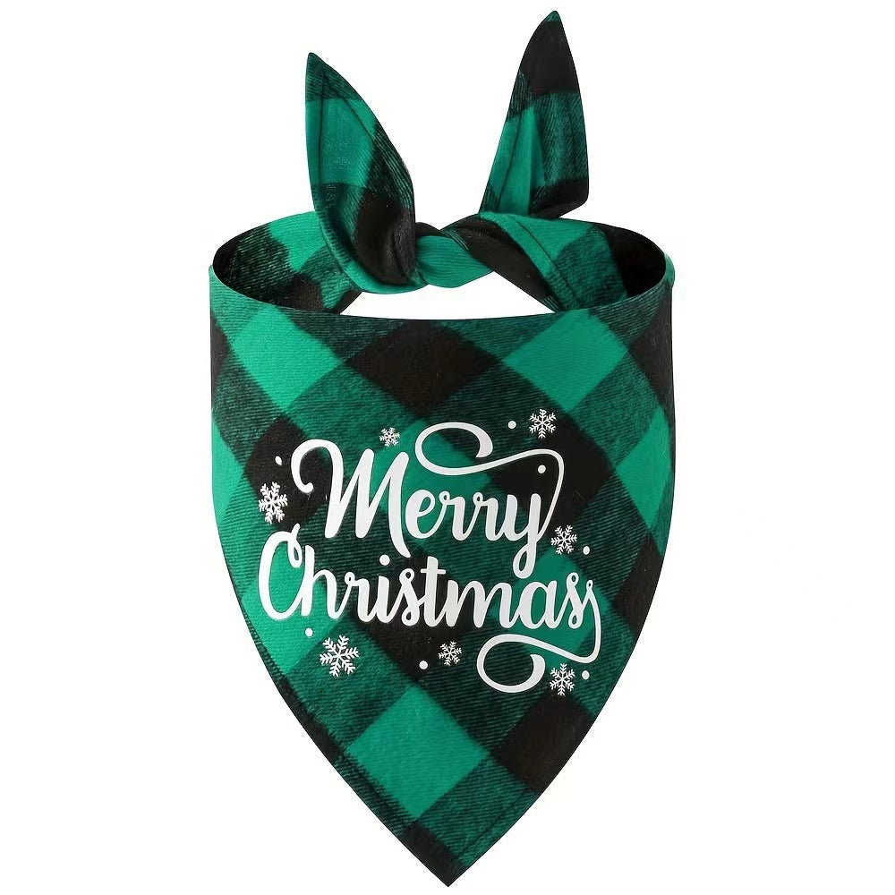 New European And American Pet Triangle Scarf