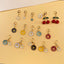 Tem Amazon Xiyin Daisy Oil Drop Fruit Cherry Keychain