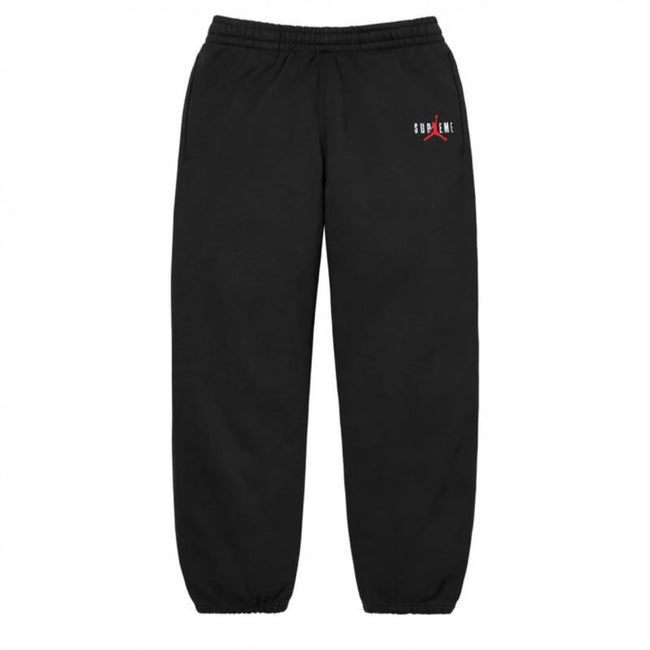 Supreme × Jordan Sweatpants – Black Hover Image