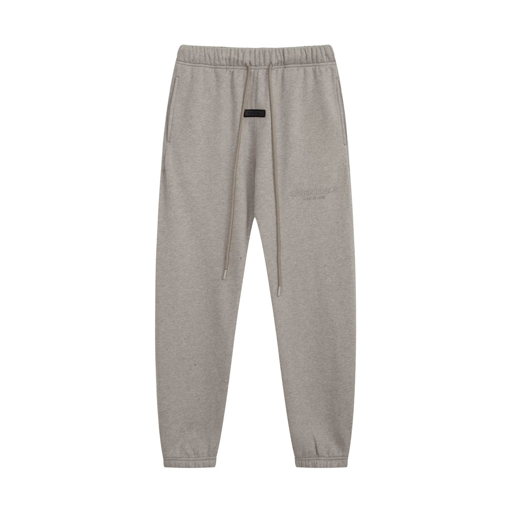 Fog autumn/winter hoodie, sweatpants, long pants with fleece hoodie, versatile letter essentials, loose and trendy ins top (52)