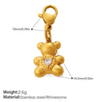 Cool Three-Dimensional Bear Lobster Clasp