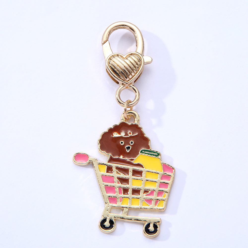 New Pet Dog Alloy Drip Pendant