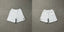 ADWYSD Logo Embroidered Casual Shorts - White