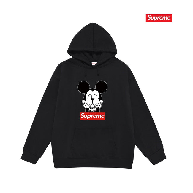 Supreme Mickey Hoodie – Black Hover Image