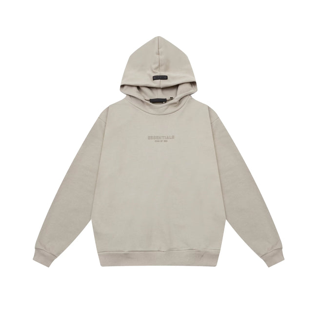 FOG Essentials Silicone Logo Hoodie & Sweatpants, Stone Main Image