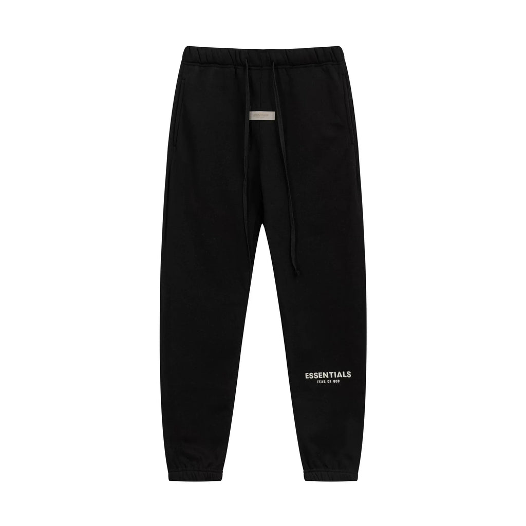 Fog autumn/winter hoodie, sweatpants, long pants with fleece hoodie, versatile letter essentials, loose and trendy ins top (41)