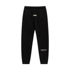 Fog autumn/winter hoodie, sweatpants, long pants with fleece hoodie, versatile letter essentials, loose and trendy ins top (41)