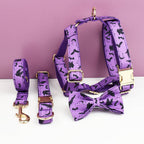 Halloween Black Bat Wings Pet Collar