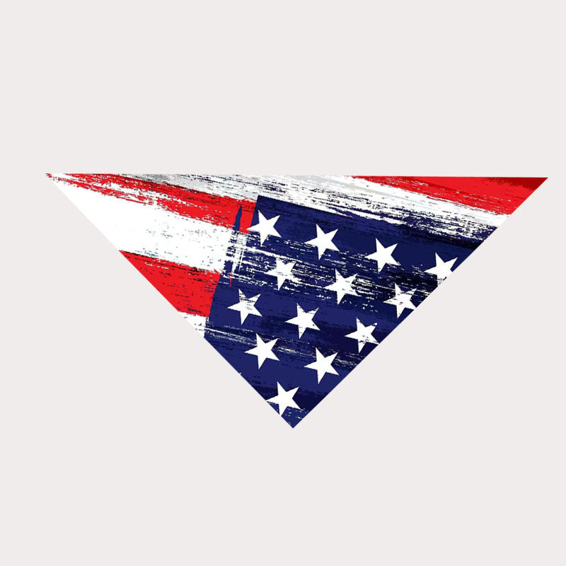 New European And American Pet Triangle Scarf