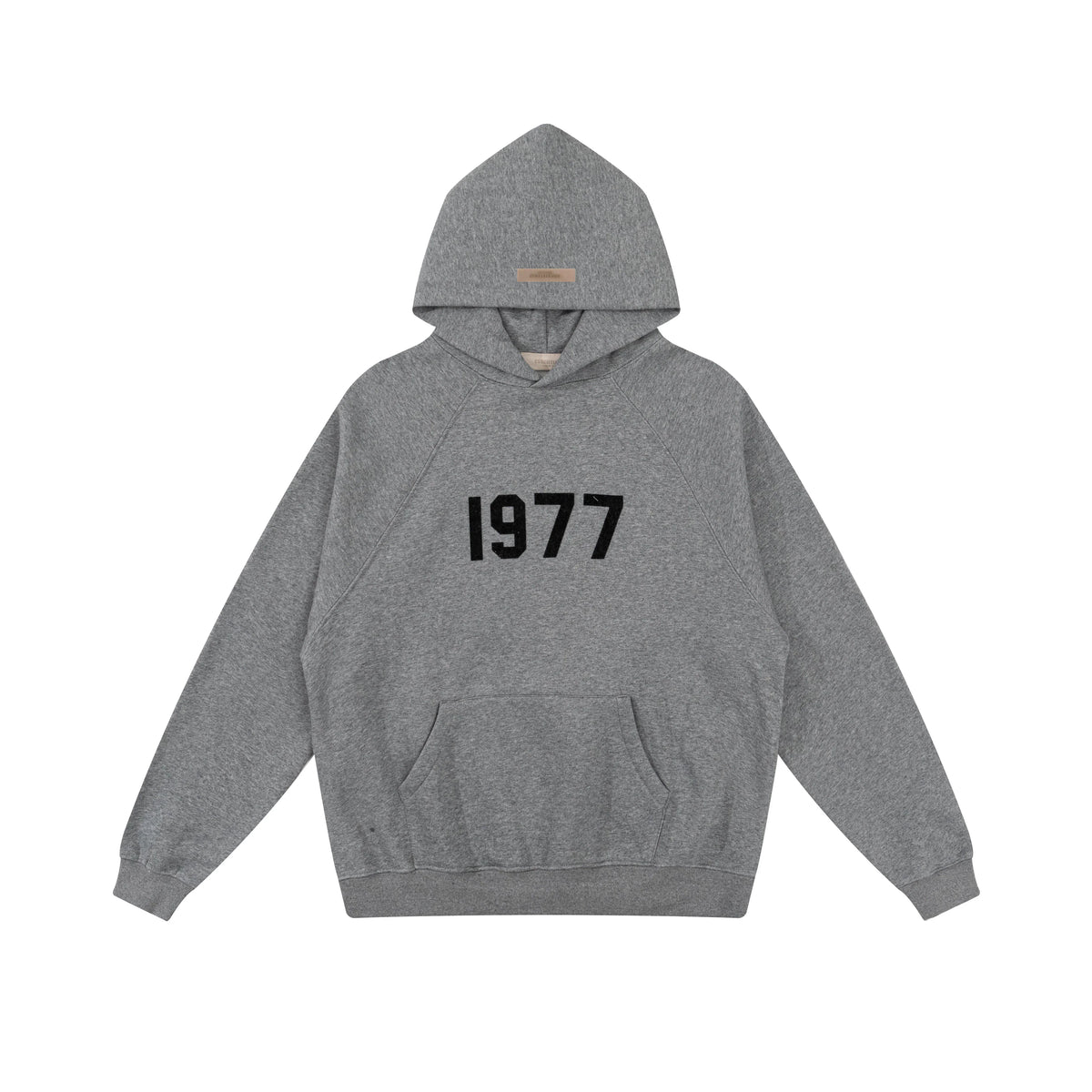 Fog autumn/winter hoodie, sweatpants, long pants with fleece hoodie, versatile letter essentials, loose and trendy ins top (35)