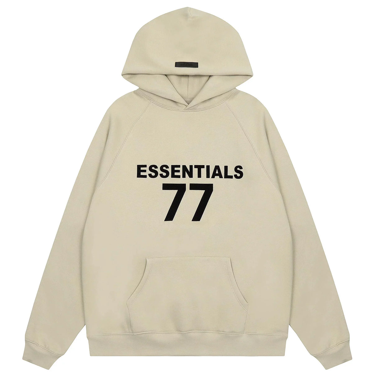 FOG double line heavyweight high street trendy brand hooded sweatshirt with plush loose sweatshirt jacket suitable for men and women, youthful and popular style (27)