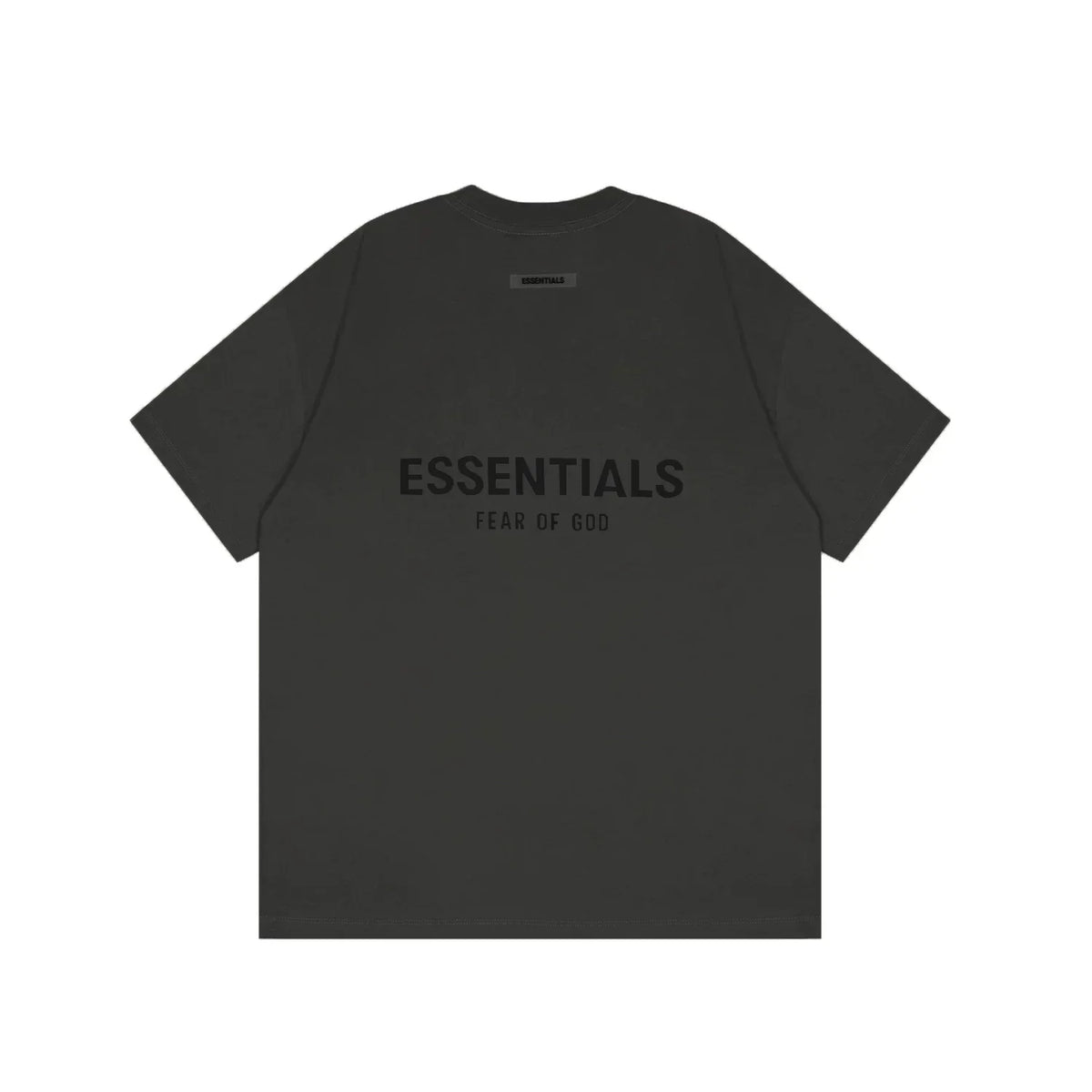 FOG double-line ESSENTIALS short-sleeved T-shirt men European and American couples trendy brand round neck loose cleanfit half-sleeved women (13)