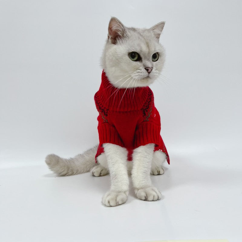 Pet Turtleneck Autumn And Winter