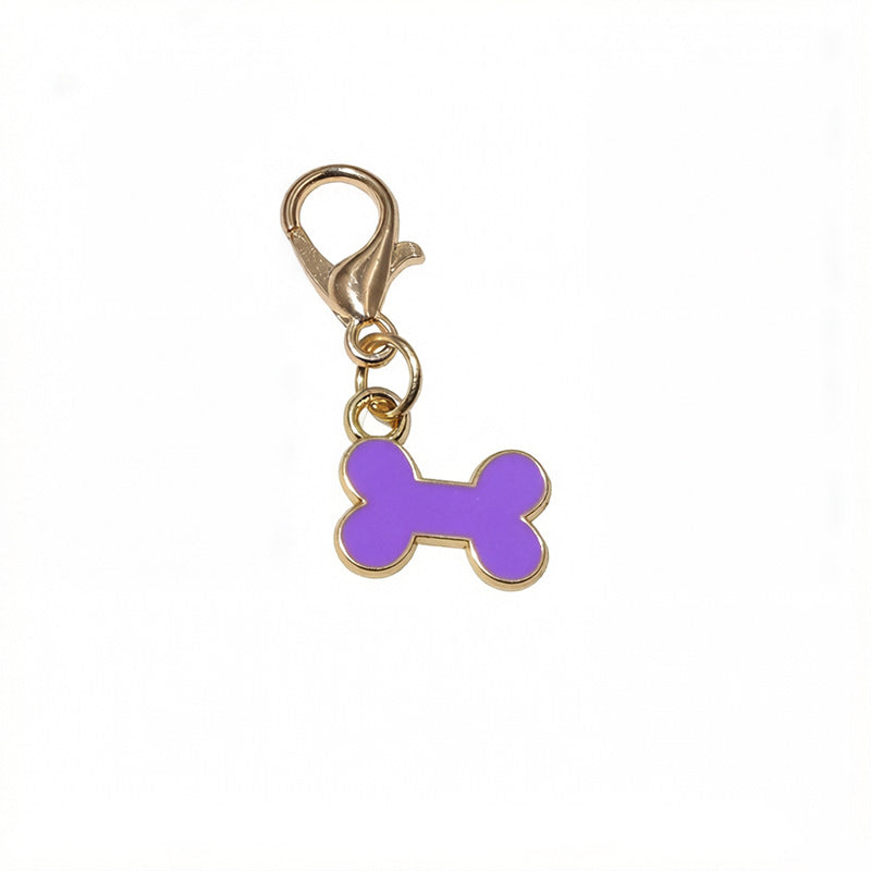 Alloy Dripping Oil Bone Pendant