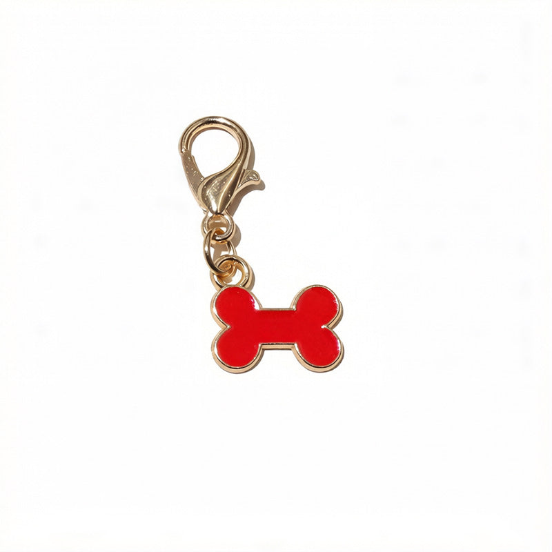 Alloy Dripping Oil Bone Pendant