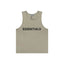FOG short sleeved FEAR OF GOD double line ESSENTIALS chest letter sleeveless vest base shirt men's T-shirt (3)