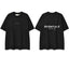 ESSENTIALS Short sleeved T-shirt European and American High Street FOG Double Line Men's and Women's American Trendy Brand Pure Cotton Round Neck Loose Set (50)