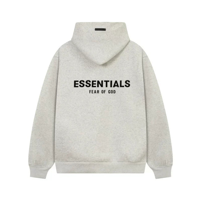 FOG ESSENTIALS Fashion High Street Letter Plush Autumn/Winter Casual Plush Hooded Sweatshirt Pants Set for Men (2) Hover Image