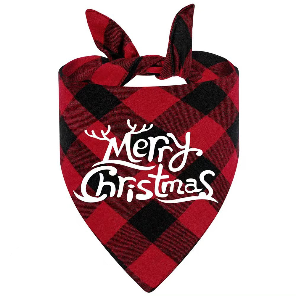 New European And American Pet Triangle Scarf
