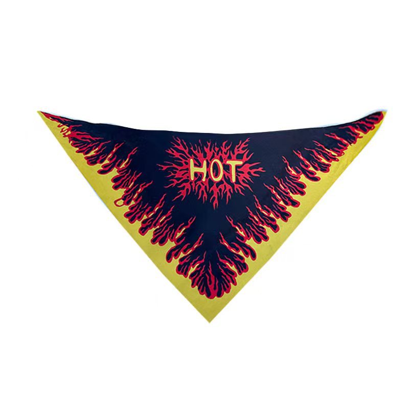 New European And American Pet Triangle Scarf