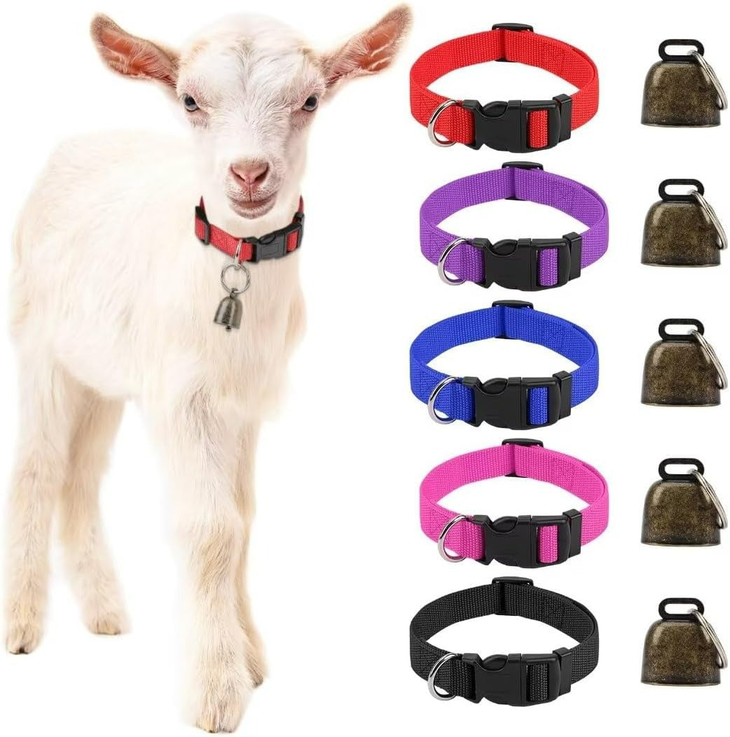 5-Color Goat Collar Bulk