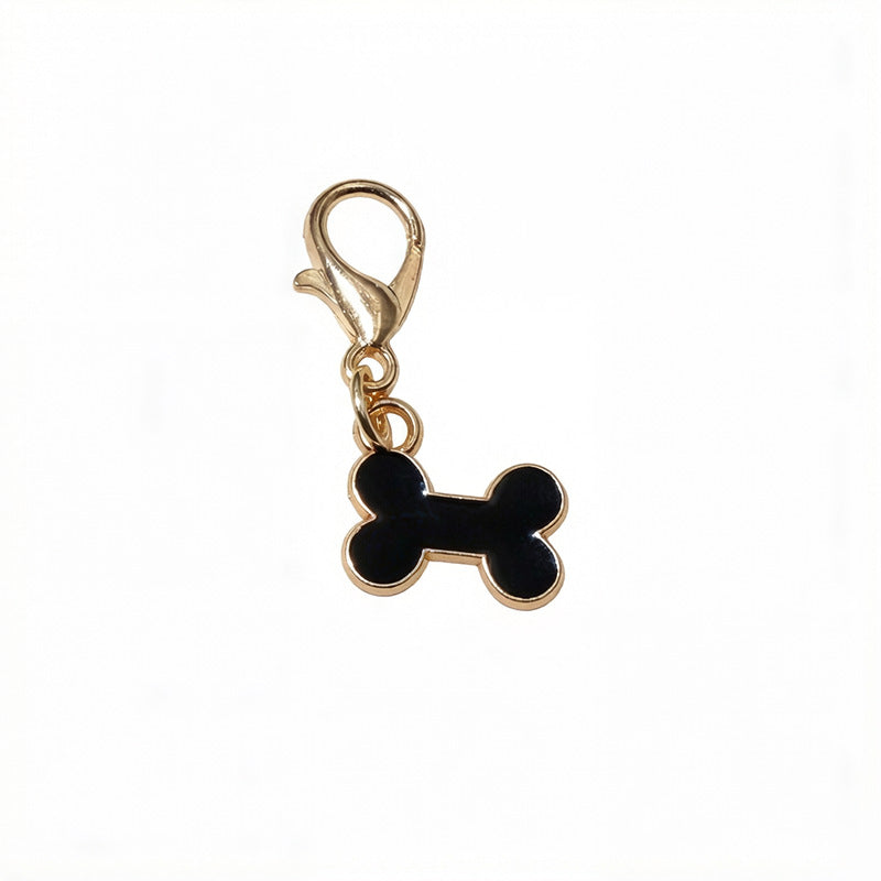Alloy Dripping Oil Bone Pendant